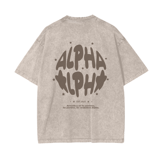ALPHA STAR - OVERSIZE TEE