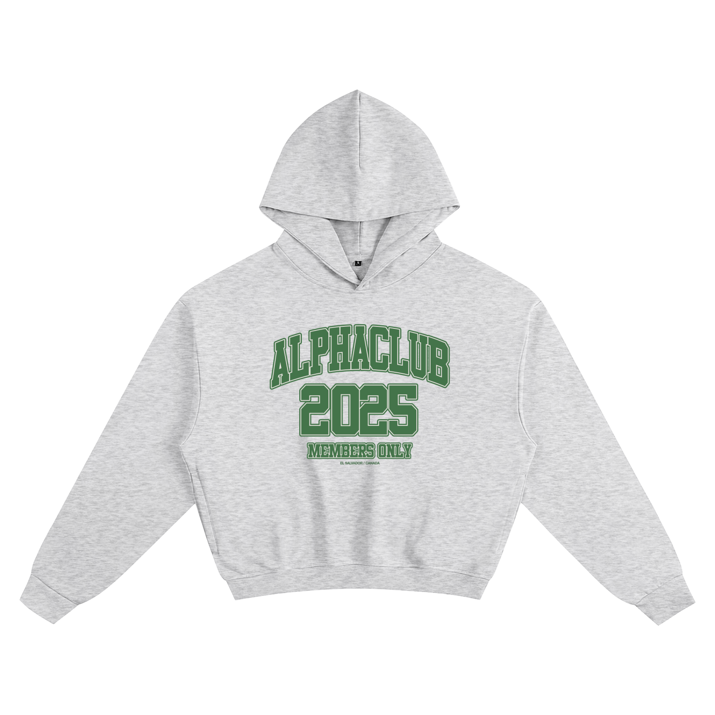 ALPHACLUB 2025 - BOXY HOODIE